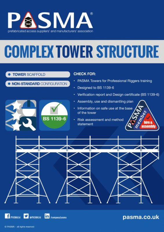 Ridgeway Scaffold Hire Complex Tower Structure